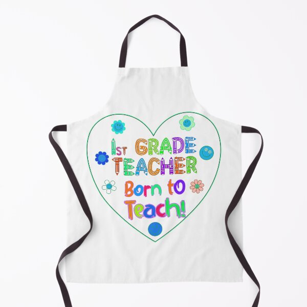 Item preview, First Grade Teacher Made to Teach Born Educator designed and sold by captainpeter.