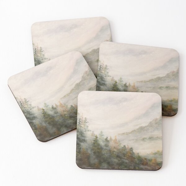 Item preview, A Foggy Mountain Morning  designed and sold by SunscapesArt.