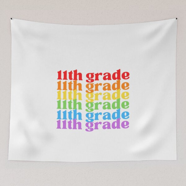 Item preview, Eleventh Grade Vibes Only, Back To School, Rainbow designed and sold by ImaginedCo.