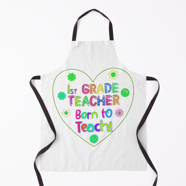 Item preview, First Grade Teacher Made to Teach Born Educator designed and sold by captainpeter.