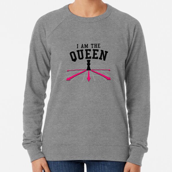 I am the Queen Lightweight Sweatshirt