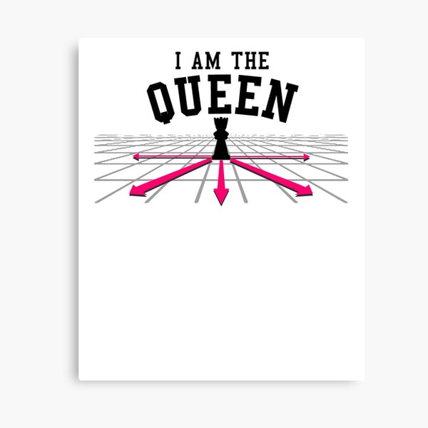 I am the Queen Canvas Print