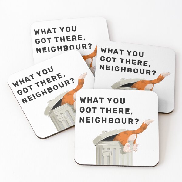 Item preview, What you got there, Neighbour? designed and sold by NameThatShirt.