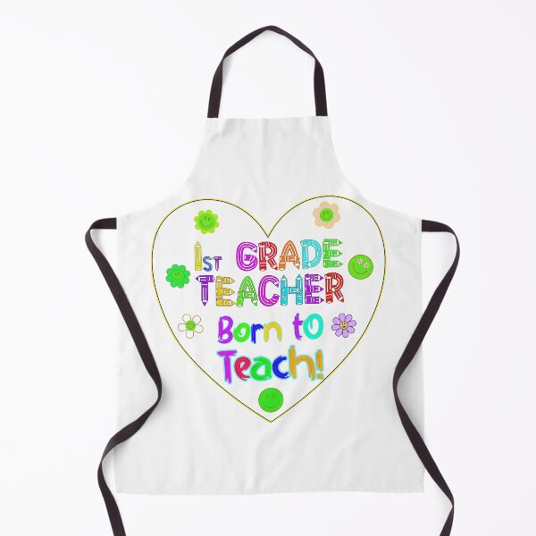 Item preview, First Grade Teacher Made to Teach Born Educator designed and sold by captainpeter.