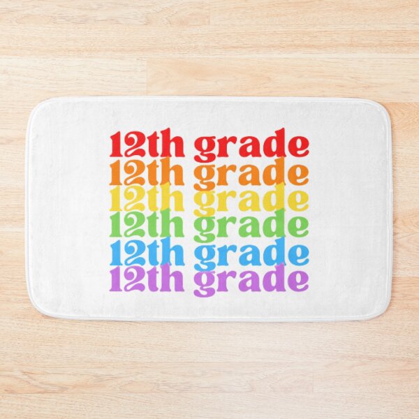 Item preview, Twelfth Grade Vibes Only, Back To School, Rainbow designed and sold by ImaginedCo.