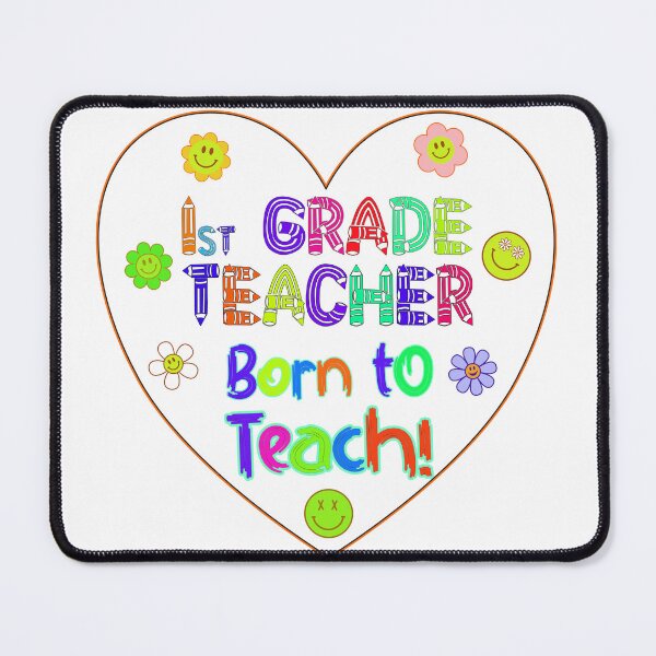 Item preview, First Grade Teacher Made to Teach Born Educator designed and sold by captainpeter.
