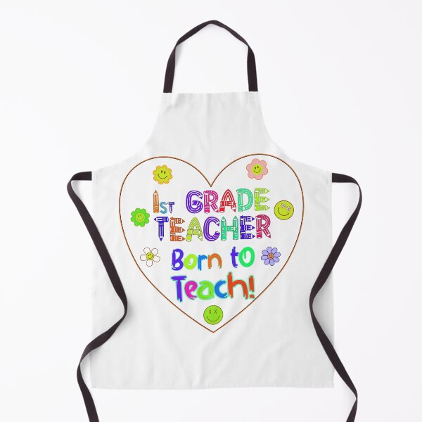 Item preview, First Grade Teacher Made to Teach Born Educator designed and sold by captainpeter.