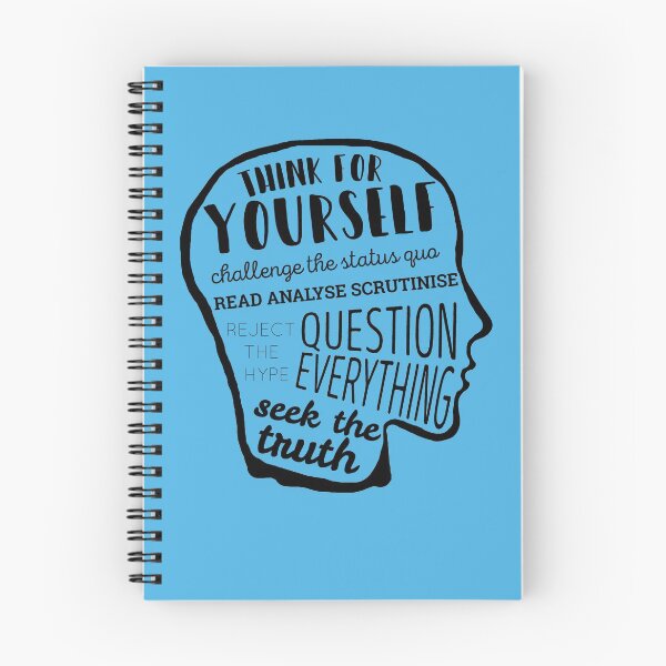 Item preview, Think For Yourself designed and sold by HandDrawnTees.