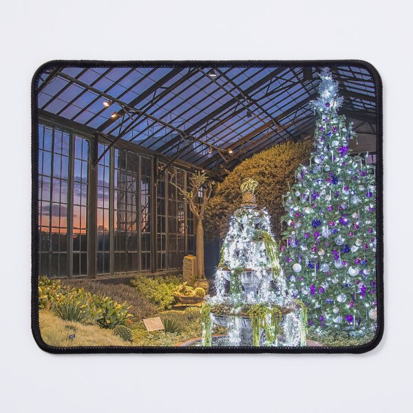 Item preview, USA. Pennsylvania. Christmas at Longwood Gardens. Twilight. designed and sold by vadim19.