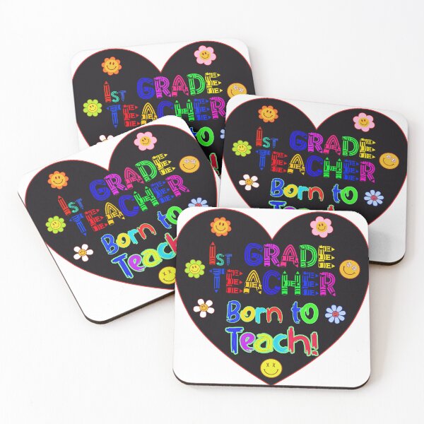 Item preview, First Grade Teacher Made to Teach Born Educator designed and sold by captainpeter.