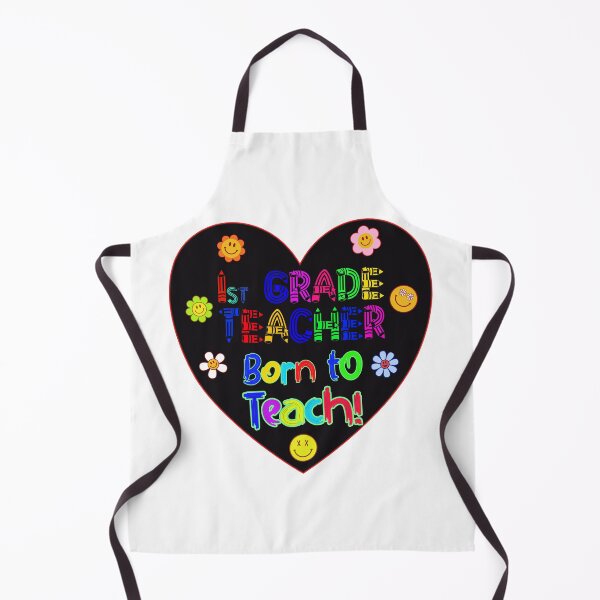 Item preview, First Grade Teacher Made to Teach Born Educator designed and sold by captainpeter.