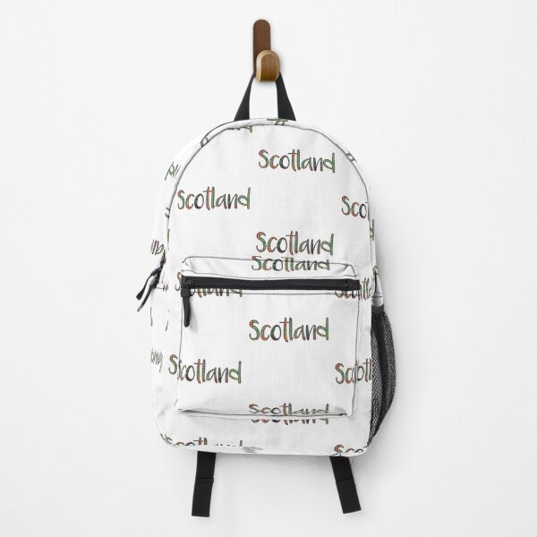 Item preview, SCOTLAND, Halloween Coloured Tartan Style Text Design designed and sold by MacPean.