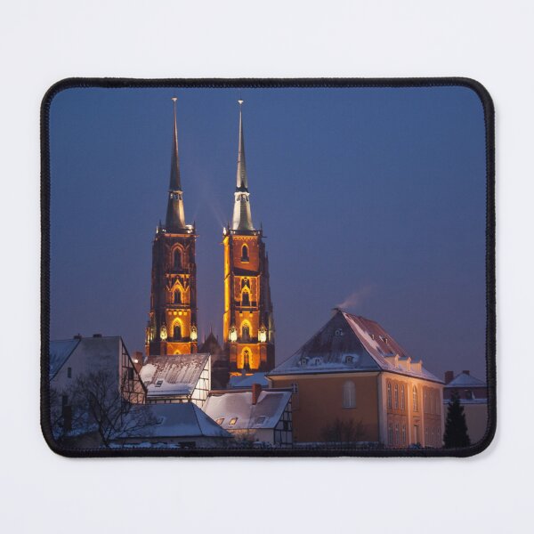 Item preview, Wrocław Cathedral @night designed and sold by Dominika Aniola.