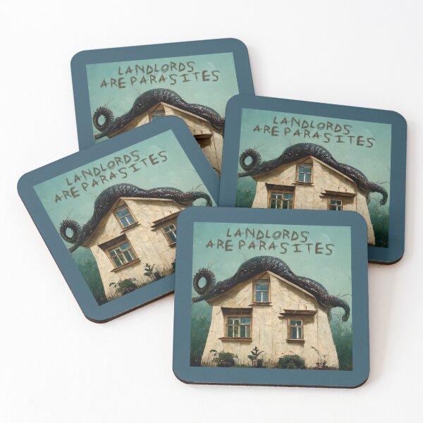 Item preview, Landlords Are Parasites designed and sold by Lori P.