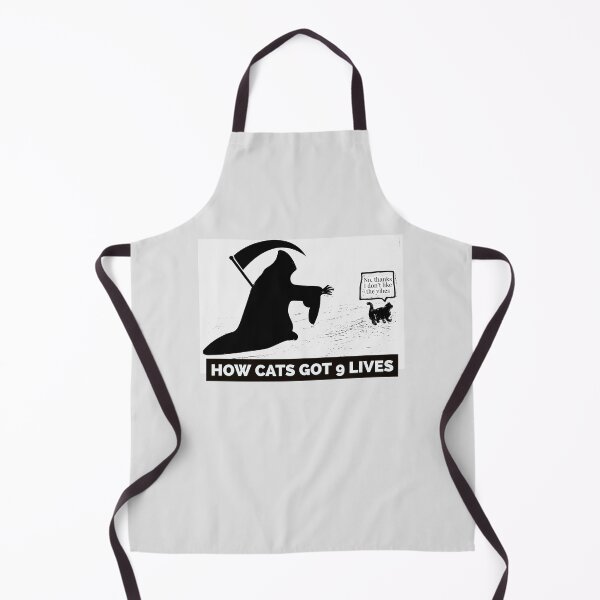 Item preview, How cats got 9 lives (black & white original idea sketch with text) designed and sold by bewareofpossum.
