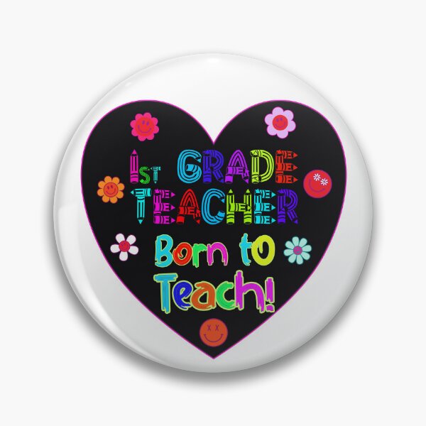 Item preview, First Grade Teacher Made to Teach Born Educator designed and sold by captainpeter.