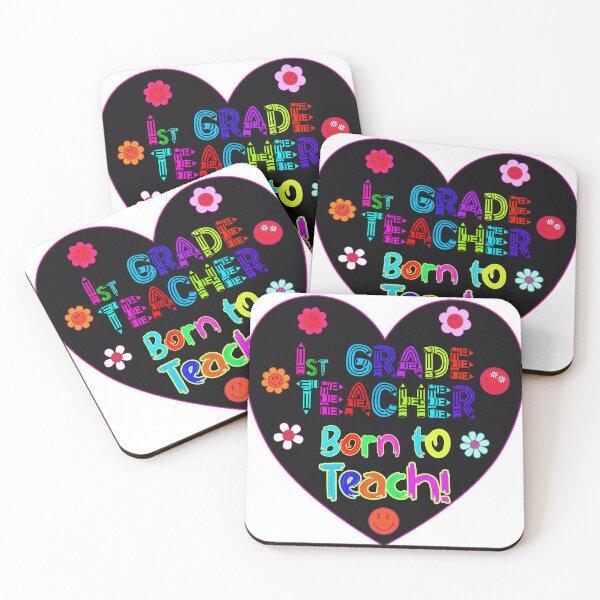 Item preview, First Grade Teacher Made to Teach Born Educator designed and sold by captainpeter.