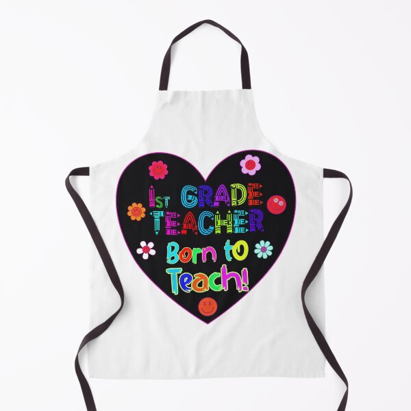 Item preview, First Grade Teacher Made to Teach Born Educator designed and sold by captainpeter.