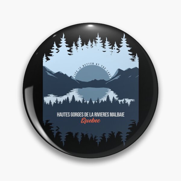 Item preview, Hautes Gorges De La Rivieres Malbaie Quebec Canada Lake With Mountain And Pine Tree  designed and sold by Friday NightCo.