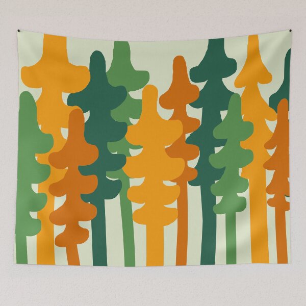 Item preview, Autumnal Scandinavian Forest  designed and sold by Deutschic.