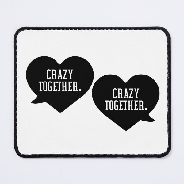 Item preview, Byler - Crazy Together Speech Bubbles (White Text) designed and sold by humnoo.