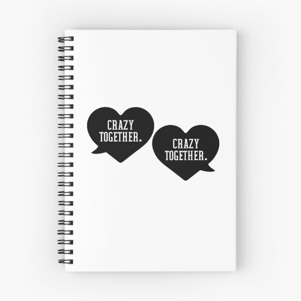 Item preview, Byler - Crazy Together Speech Bubbles (White Text) designed and sold by humnoo.