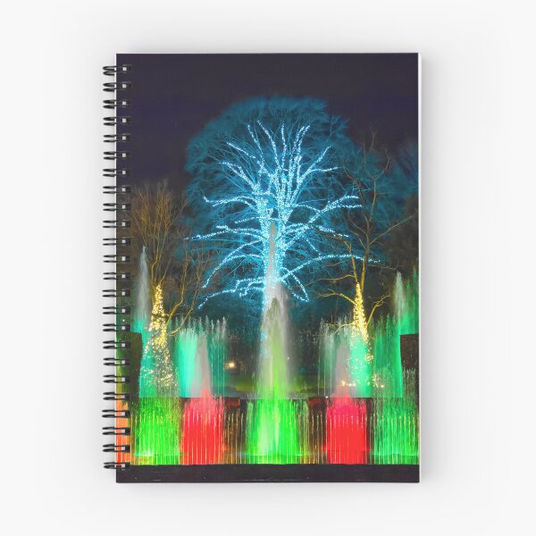 Item preview, USA. Pennsylvania. Christmas at Longwood Gardens. Fountain Show. designed and sold by vadim19.