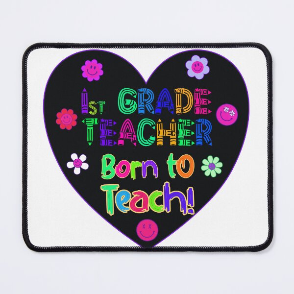 Item preview, First Grade Teacher Made to Teach Born Educator designed and sold by captainpeter.