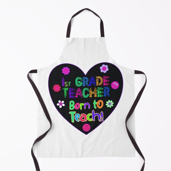 Item preview, First Grade Teacher Made to Teach Born Educator designed and sold by captainpeter.