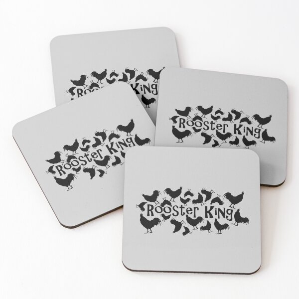 Item preview, Rooster King Black and White Boast designed and sold by Art in My Loft.