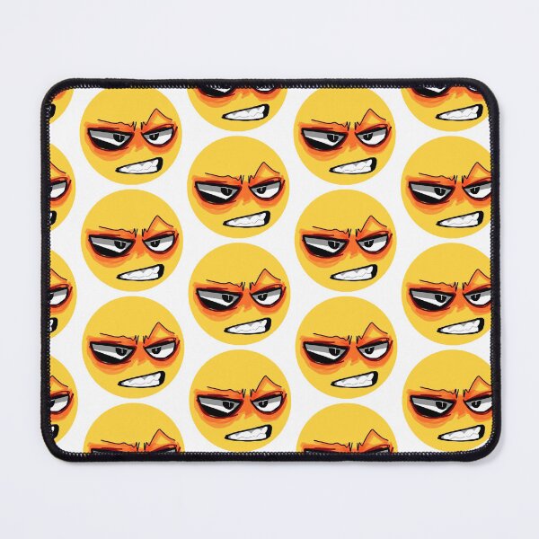 Item preview, Angry Cursed Emoji TikTok MEME Face designed and sold by CursedEmoji.