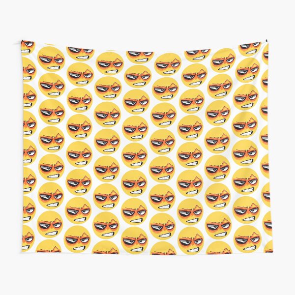 Cursed Emoji Tapestry for Sale by SnotDesigns