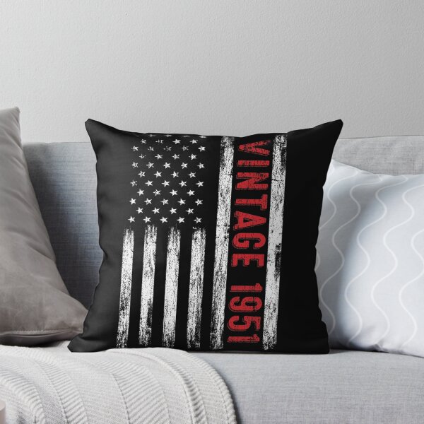Item preview, 71st Birthday Gifts Vintage 1951 American Flag designed and sold by MoHaCo.