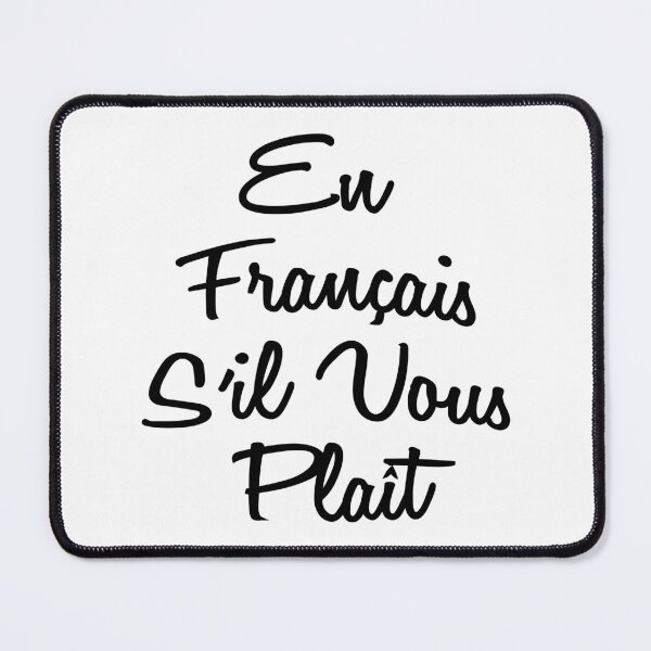 Item preview, En Francais S'il Vous Plait French Language designed and sold by TheInkElephant.