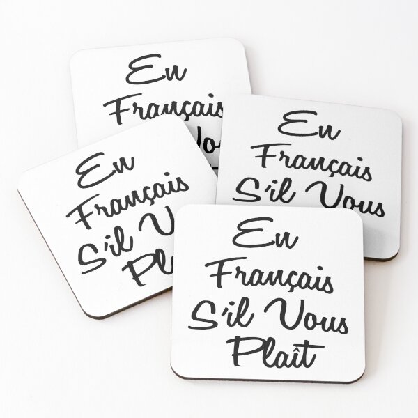 Item preview, En Francais S'il Vous Plait French Language designed and sold by TheInkElephant.