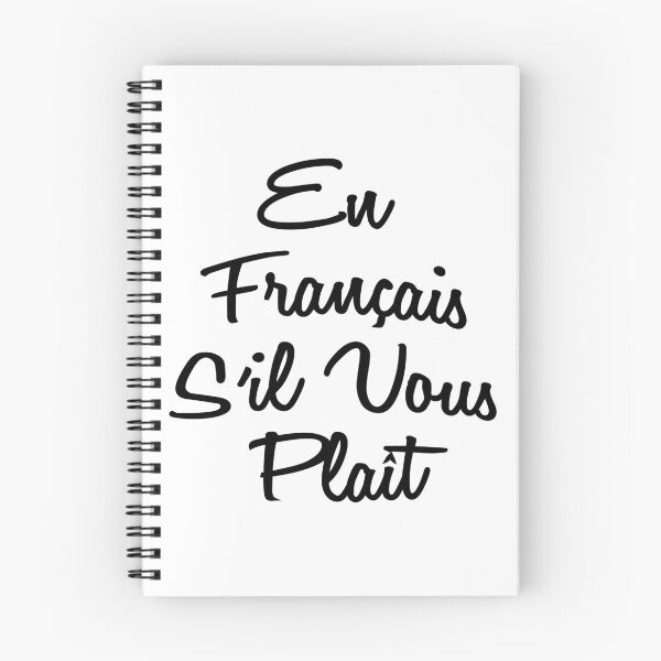 Item preview, En Francais S'il Vous Plait French Language designed and sold by TheInkElephant.