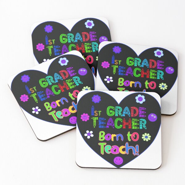 Item preview, First Grade Teacher Made to Teach Born Educator designed and sold by captainpeter.