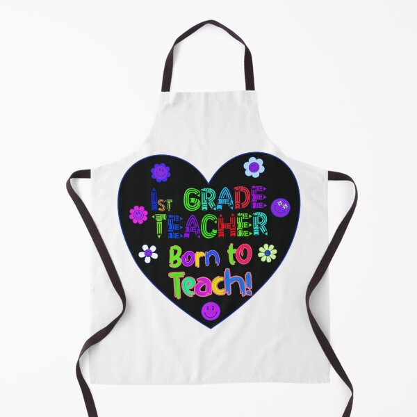 Item preview, First Grade Teacher Made to Teach Born Educator designed and sold by captainpeter.