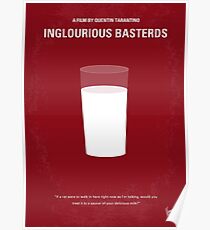 No138 - Inglourious Basterds minimales Filmplakat Poster