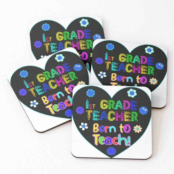 Item preview, First Grade Teacher Made to Teach Born Educator designed and sold by captainpeter.