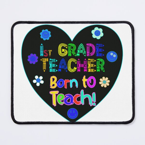 Item preview, First Grade Teacher Made to Teach Born Educator designed and sold by captainpeter.