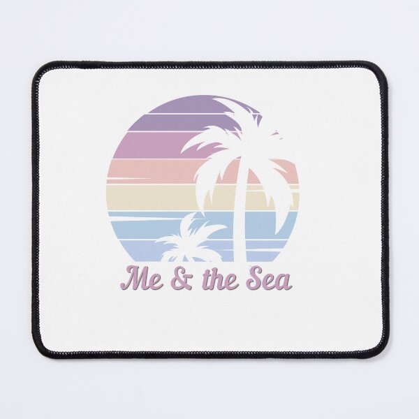 Item preview,  Me & The Sea - Vintage Tropical Sunset - BEACH LOVE - Sunset Surf designed and sold by Sun Sand & Sea Art.