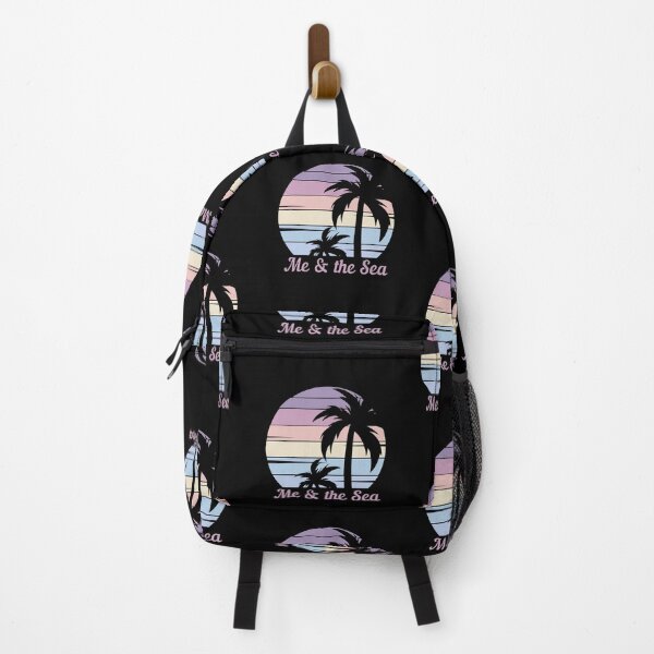 Item preview, Me & The Sea - Vintage Tropical Sunset - BEACH LOVE - Sunset Surf designed and sold by Sun Sand & Sea Art.