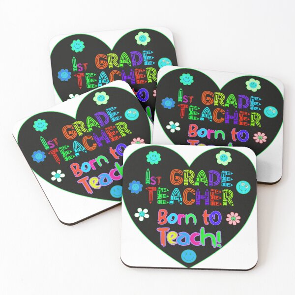 Item preview, First Grade Teacher Made to Teach Born Educator designed and sold by captainpeter.