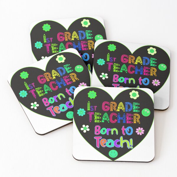 Item preview, First Grade Teacher Made to Teach Born Educator designed and sold by captainpeter.