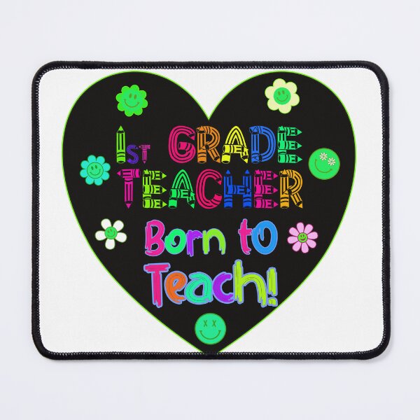 Item preview, First Grade Teacher Made to Teach Born Educator designed and sold by captainpeter.
