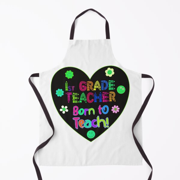 Item preview, First Grade Teacher Made to Teach Born Educator designed and sold by captainpeter.