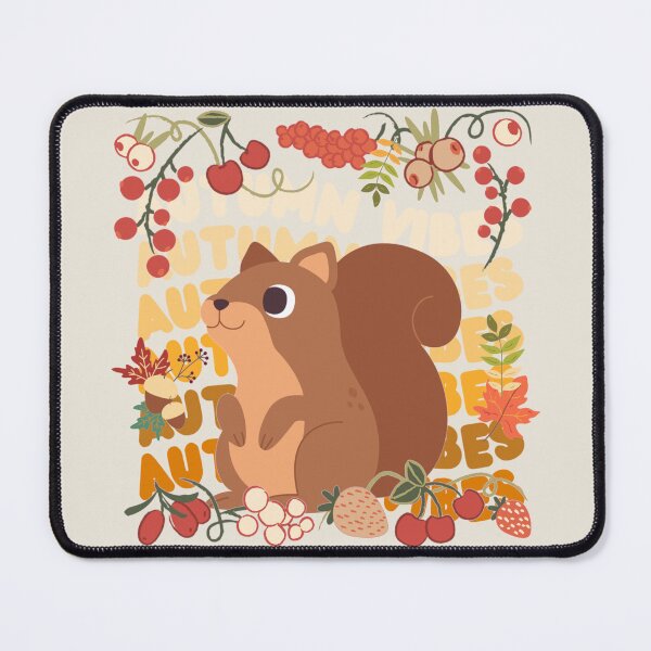 Item preview, Autumn Vibes Cute Squirrel Design For Fall Lovers designed and sold by TrulyEpoque.