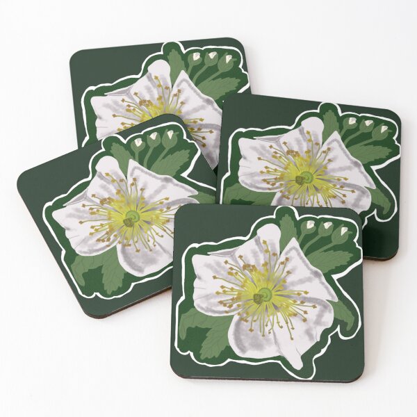 Item preview, Blackberry  bramble blossom hand drawn designed and sold by Jodi Mahaffey.
