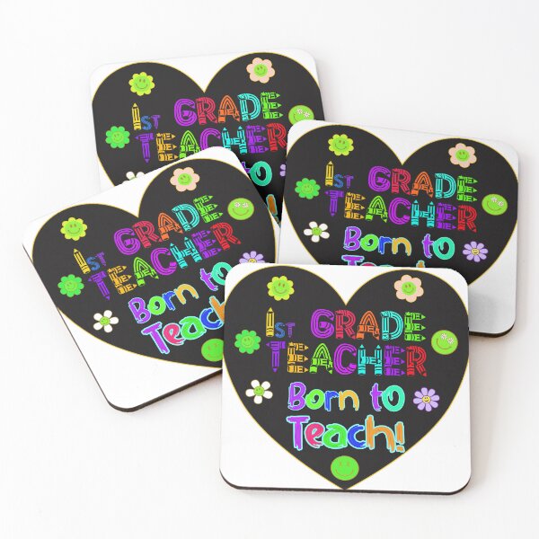 Item preview, First Grade Teacher Made to Teach Born Educator designed and sold by captainpeter.